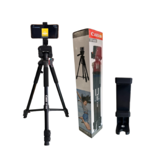 Caisi ST-666 Mobile & Camera Tripod With VIP Mobile Holder – Adjustable Professional Vlogging Tripod