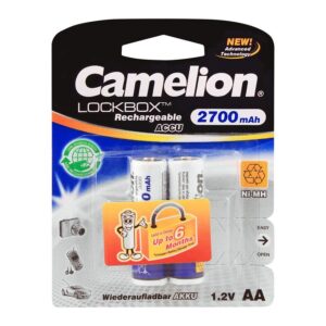 Camelion AA2 2700mAh Rechargeable Battery – High Capacity Power Cell