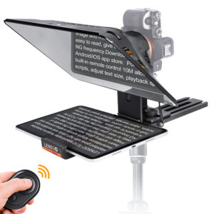 LENSGO TC12 12.9″ Teleprompter for Camera & iPad – Vlogger & Live Stream