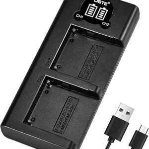 Caisi V615 Dual Battery Charger for NP-F550/F970/F980 LED Cameras