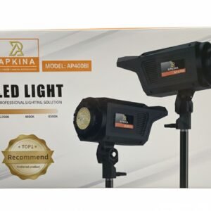 Apkina 400Bi Bi-Color LED Video Light – Adjustable Studio Panel