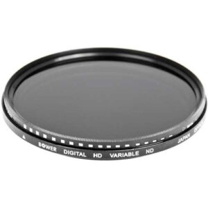 Meco  58mm Variable NDX Filter – Adjustable Neutral Density Lens Filter