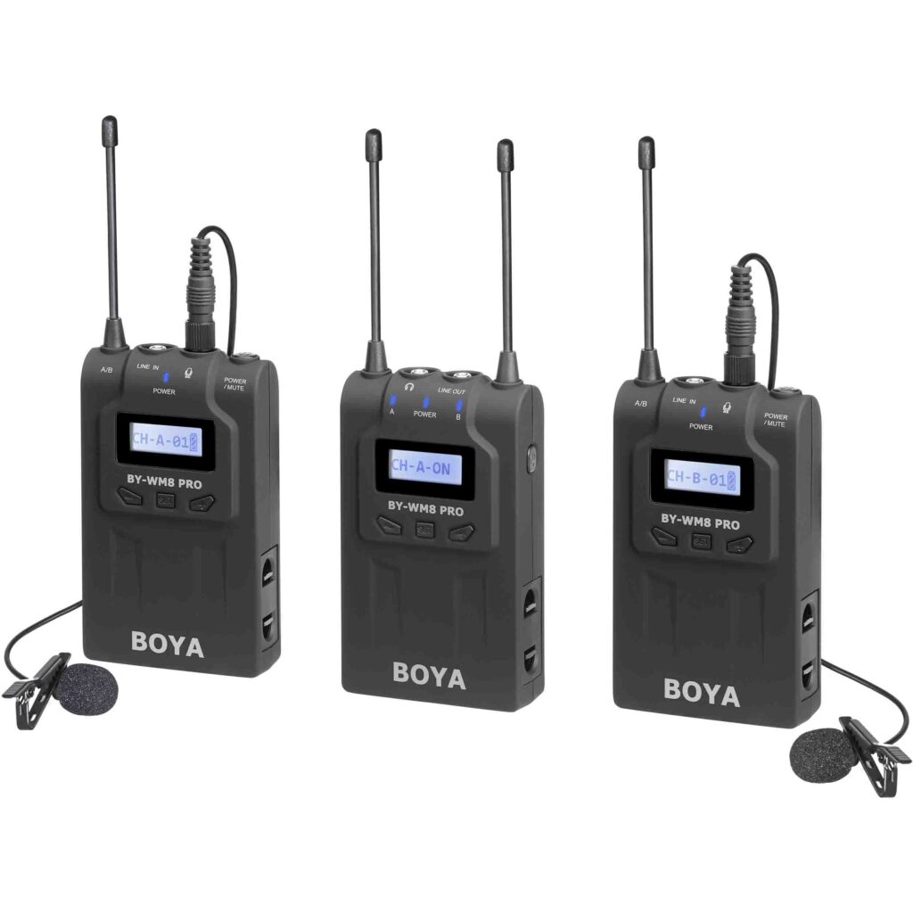Boya-BY-WM8-Pro-K2-UHF-Wireless-Lavalier-1024×1024 Boya-BY-WM8-Pro-K2-UHF-Wireless-Lavalier-1024×1024