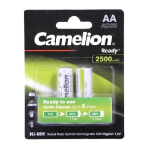 Camelion AA2 2500mAh Rechargeable Battery – Long-Lasting Power Cell