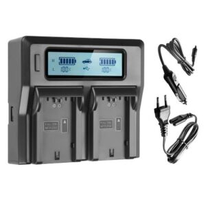 Sony NP-FZ100 Smart Dual LED Battery Charger for Sony Cameras