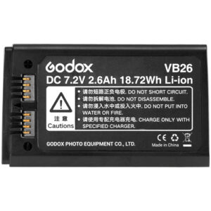 Godox VB-26 Rechargeable Lithium Battery for V1 Camera Flash