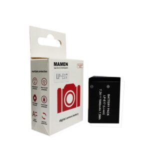 Mamen LP-E17 1040mAh Rechargeable Battery for Canon DSLR Cameras