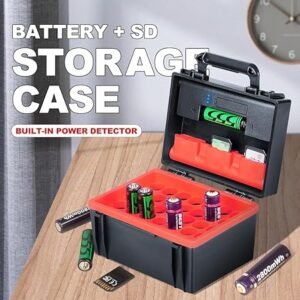 Lynca D750B Memory Card & Hard Storage Box – Safe Digital Storage Solution