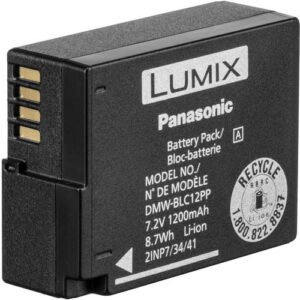 Panasonic BLC-12 Rechargeable Lithium-Ion Battery for Panasonic Cameras