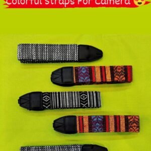 Universal Multi Color Camera Strap for DSLR & Mirrorless