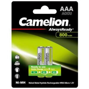 Camelion AAA2 800mAh Rechargeable Battery – Long-Lasting Power Cell