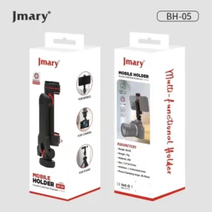 Jmary BH-05 Double Cold Shoe Mobile Holder for Vlogging & Video