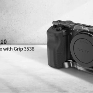 Aluminum Camera Cage for Sony ZV-E10 Vlogging Mirrorless Camera