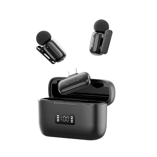 Ulanzi-A200-Mini-Mic-Black-And-White
