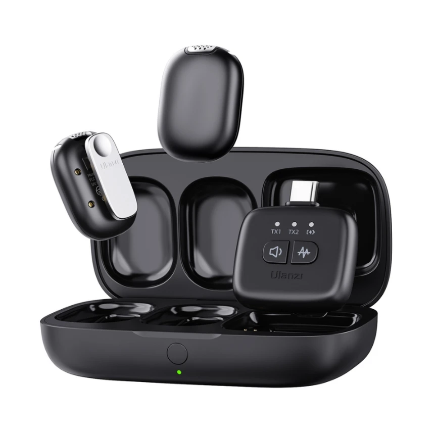 Ulanzi-A30-Magic-Beans-Lavalier-Microphone-Black